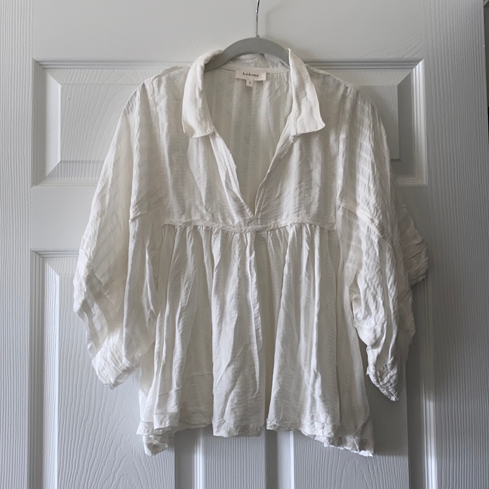 NWOT Böhme White Blouse